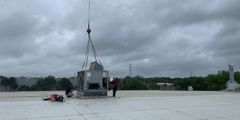 Industrial HVAC Replacement in Clearwater, Florida